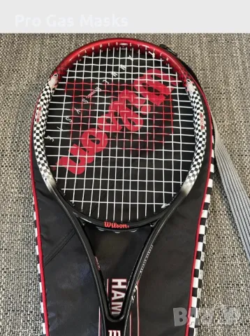 Професионална Тенис ракета Tennis Racquet Wilson Hammer 8.2 Flat Beam Swing index System Stretch Pws, снимка 2 - Тенис - 49392448