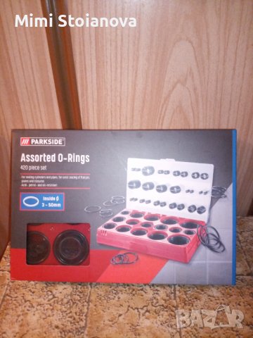 Parkside Assorted O-Rings 420 piece set, снимка 2 - Други инструменти - 39363557