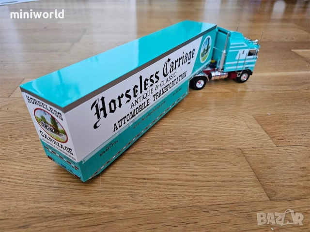 Kenworth K100 "Horseless Carriage" 1976 - мащаб 1:43 на IXO\Altaya моделът е нов в кутия, снимка 5 - Колекции - 54110273