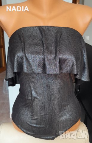 Боди графит, снимка 2 - Корсети, бюстиета, топове - 44352582