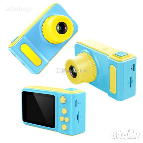Цифров фотоапарат за деца със селфи функция, снимка 4 - Електрически играчки - 29387966