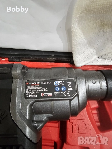 Нов с гаранция! Акумулаторен Безчетков Перфоратор Parkside Performance PKHAP 20-LI C4, снимка 2 - Винтоверти - 51986377