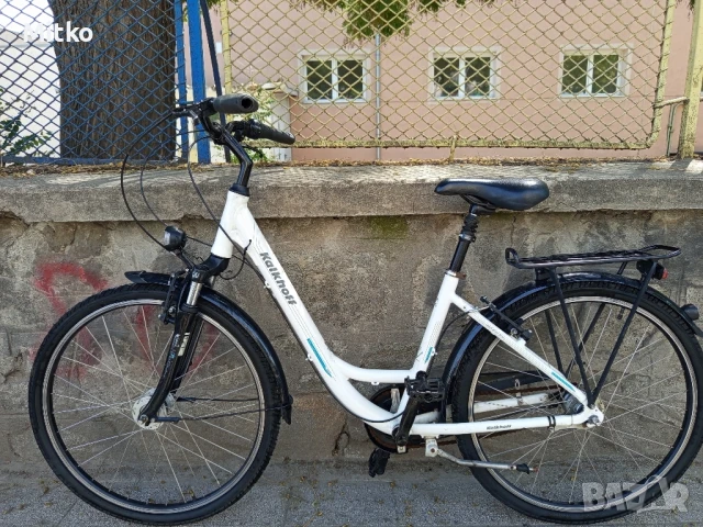 26 цола алуминиев велосипед с 7 скорости усилени капли амортисьори предни като нов , снимка 5 - Велосипеди - 51158364