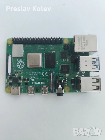 Raspberry Pi 4 Model B 4GB - мини компютър 