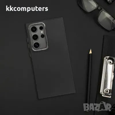 Калъф силикон Frame / Черен / за Samsung S24 Fe Баркод : 3131625, снимка 3 - Калъфи, кейсове - 49165817