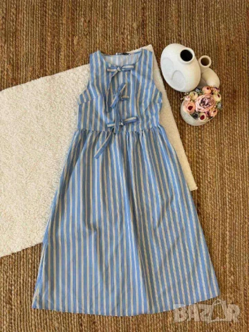 Рокля раие с панделки  