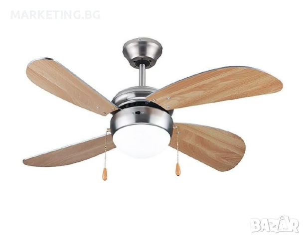 Вентилатор Muhler - таванен, осветление, 42'', снимка 2 - Вентилатори - 50491872