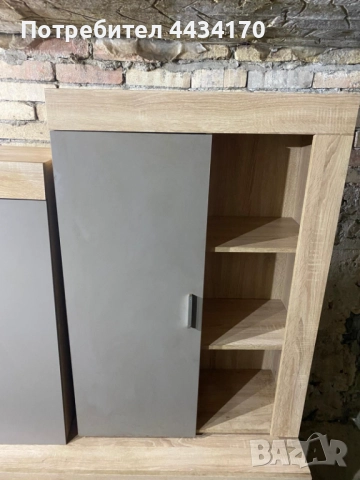 IKEA три-частна секция/холна стена – отлична цена, снимка 3 - Секции и витрини - 52796468