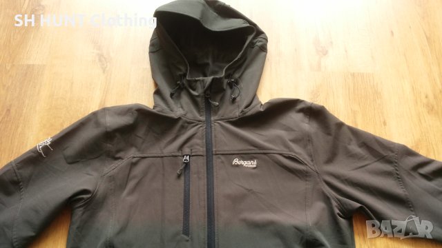 Bergans of NORWAY Stretch Jacket размер L за лов риболов туризъм изцяло еластичен суичър - 372, снимка 3 - Суичъри - 42815649