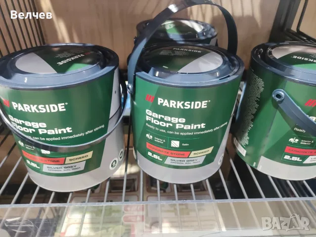Боя за бетон гаражи настилки Parkside 