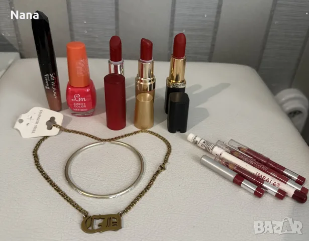 ВСИЧКИТЕ ЗА 10€!
Лак за нокти неон,моливи за устни,глос и червила L’Oréal, Rimmel 
ОБЩО ВСИЧКИТЕ10€
, снимка 3 - Козметика за лице - 56005255