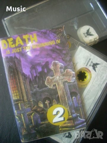 Death ...Is Just The Beginning IV оригинална касета Wizard, снимка 1 - Аудио касети - 33866316