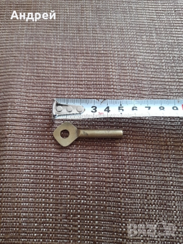 Стар метален ключ #18, снимка 2 - Колекции - 52630191