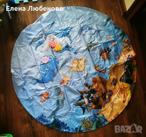 водно килимче за гимнастика по корем 