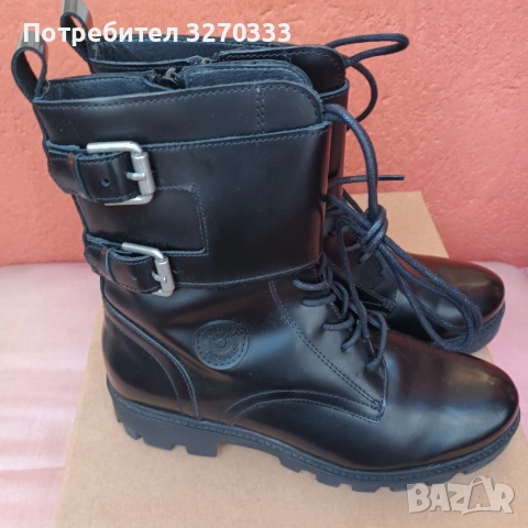 Дамски боти от естествена кожа 