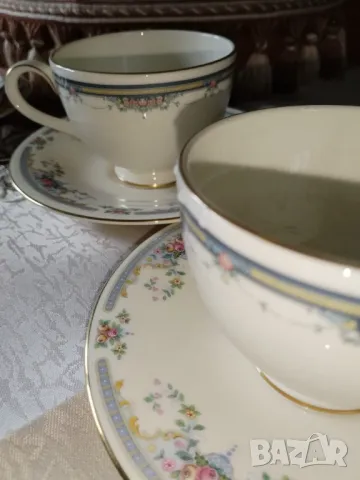 Двойни сетове  Английски порцелан. Royal Doulton-The Romantic Collection - Juliet, снимка 10 - Чаши - 48934826