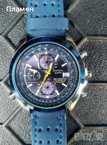 Мъжки ръчен Часовник Visioner дата,ден час в месеца, снимка 5 - Мъжки - 39795590