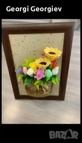 Цветя изработени с глицеринов ароматен сапун универсален магазин 29 етаж 1 Стара Загора Център , снимка 11 - Изкуствени цветя - 48724317