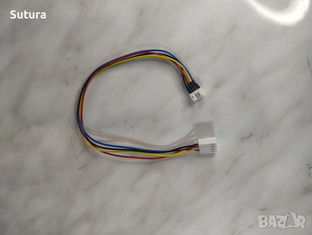 4 пин от видеокарта към 4 пин на дъно, снимка 2 - Кабели и адаптери - 53002685