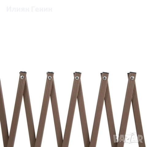 Разтегателна градинска бариера Outsunny Scissor, 35-300 см, снимка 10 - Градински мебели, декорация  - 51939556