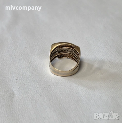Златен пръстен 6.48гр., снимка 3 - Пръстени - 53974009
