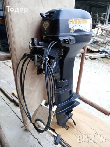 Продавам извънб.д-л Evinrude 6HP, 4т, дълъг ботуш, обслужен, внос от Италия, снимка 3 - Воден транспорт - 49530075