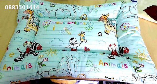 Възглавница за деца , снимка 4 - Спално бельо и завивки - 30925542