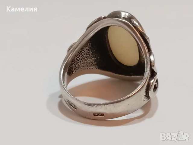 Руско сребро , снимка 9 - Пръстени - 51316832