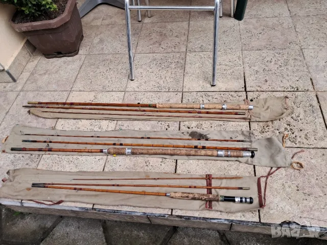 РЕТРОТО Е НА МОДА-УНИКАТИ,бамбуци лепени, снимка 6 - Въдици - 42879914