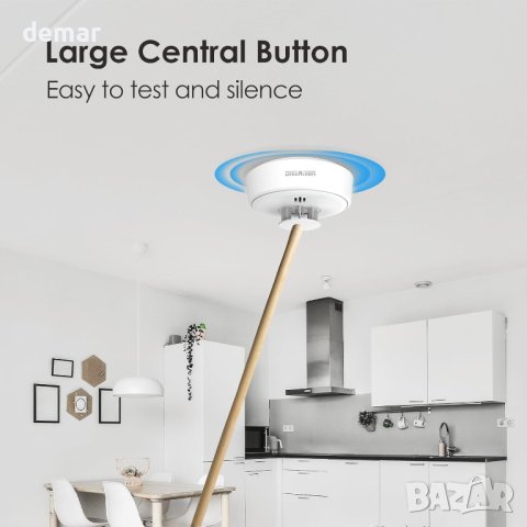 Противопожарна аларма, отговаря на стандарта BS 5446, снимка 6 - Други стоки за дома - 42907936