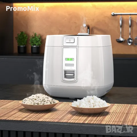 Уред за готвене на пара Arendo 302734 700W 1.4л Уред за варене на ориз Оризовар