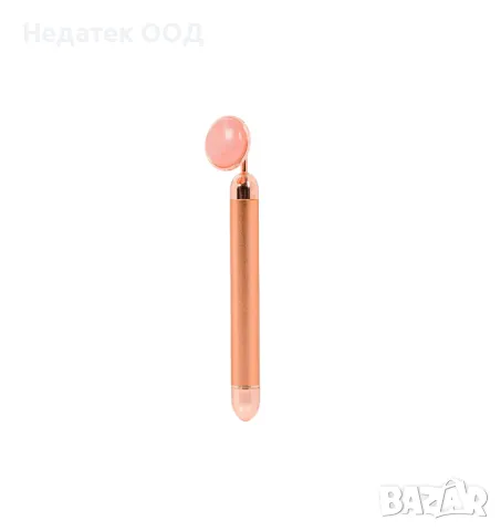 Вибриращ масажор с розов кварцов камък, снимка 3 - Масажори - 49005400