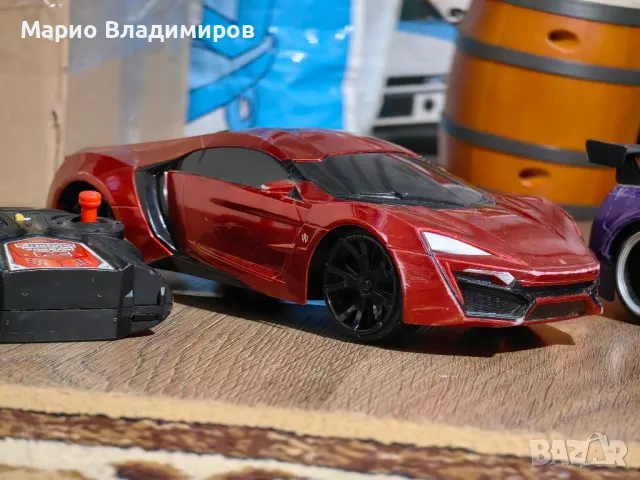 R/C rc колички Nissan GTR и Lykan Hypersport , снимка 5 - Коли, камиони, мотори, писти - 49104056