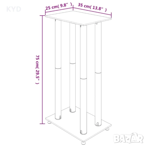 Продавам стойки за тонколони , снимка 2 - Други - 52197661