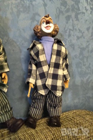 Редки керамични клоуни ръчна изработка , снимка 10 - Колекции - 34067215