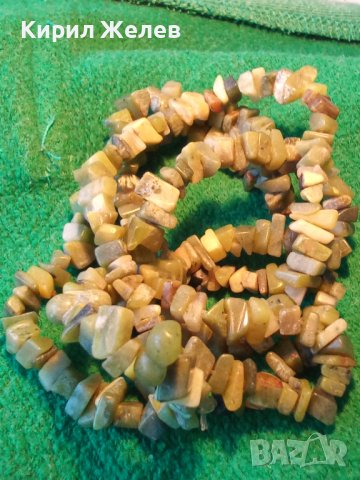 СТАР ГЕРДАН от ПЪСТЪР НЕФРИТ 8166, снимка 2 - Колиета, медальони, синджири - 29555661