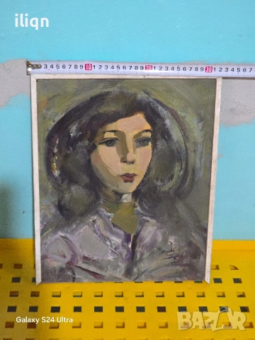 Стара картина. Размери на снимките. Цена 24.99€. За Севлиево , снимка 5 - Антикварни и старинни предмети - 53918528