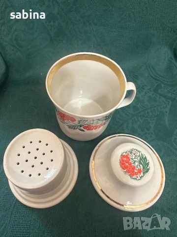 Големи съветски чаши-мъг за чай, Полонное, СССР, снимка 2 - Чаши - 53125184