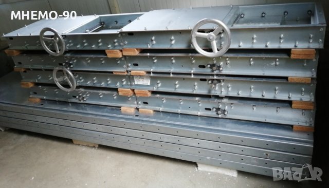 Шибър Petkus с голям капацитет за силози, бункери, разтоварища  