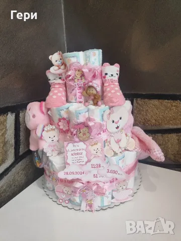 Торти от памперси Pampers premium care2, снимка 11 - Пелени, памперси - 40044951