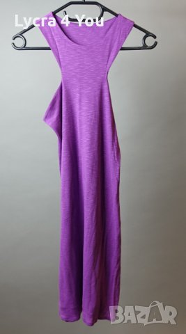 Лилава рокля без ръкави, снимка 8 - Рокли - 34920545