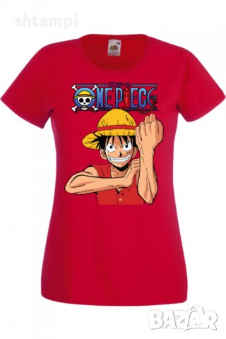 Дамска тениска One Piece 05,Анимация,игра,Празник,Повод., снимка 3 - Тениски - 38061160