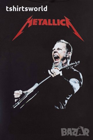 Нов мъжки суичър с дигитален печат на музикалната група Metallica (Металика), снимка 3 - Суичъри - 31757750