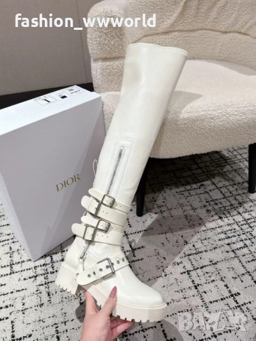 Дамски ботуши Dior 40/41 реплика, снимка 2 - Дамски ботуши - 52567871