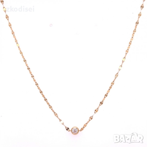 Златно колие 1,19гр. 44,5см. 14кр. проба:585 модел:34498-5