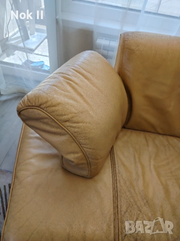 Италиански дивани от естествена кожа, снимка 3 - Дивани и мека мебел - 54339604