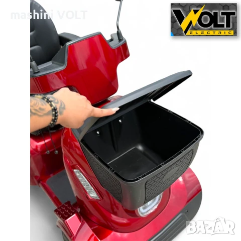 Инвалидна четириколка, електрически скутер за трудноподвижни, Volt Electric N3, снимка 3 - Инвалидни скутери - 51252876