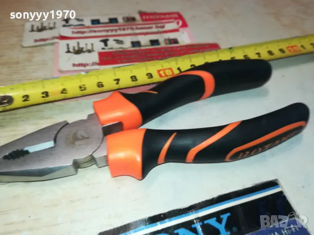 ROTAKE-6 ИНЧА КЛЕЩИ КОМБИНИРАНИ 1212241132, снимка 11 - Клещи - 48317699