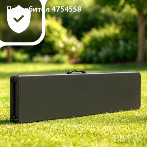 Сгъваема пейка за кетъринг 180 см - здрава и лесна за пренасяне , снимка 4 - Градински мебели, декорация  - 54035596