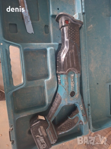 Саблен трион makita 18v, снимка 6 - Други инструменти - 53881650